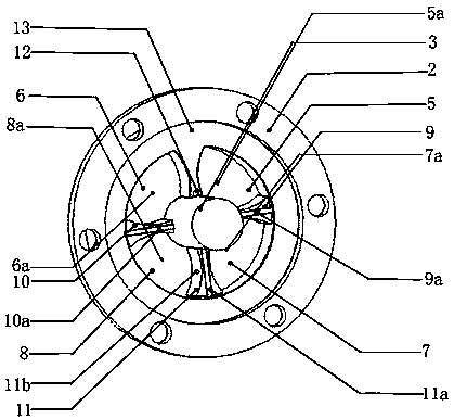 A kind of oil-pneumatic torsion spring