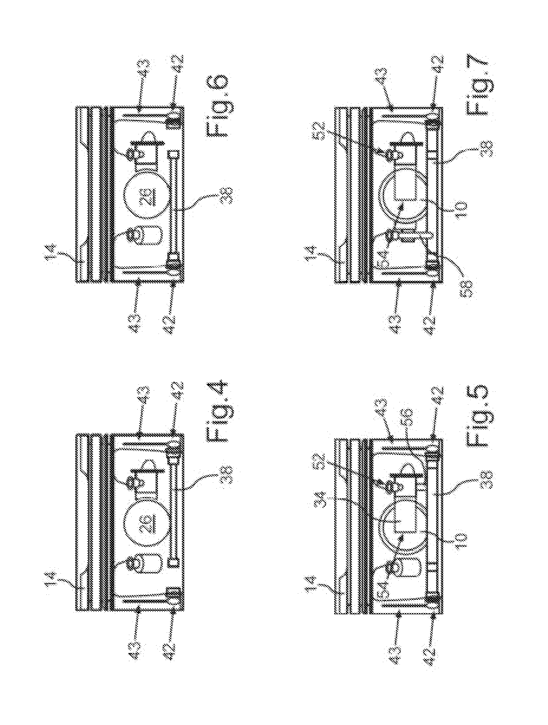 Piston Arrangement for a Combustion Chamber of an Internal Combustion Engine, Having a Variable Compression Ratio