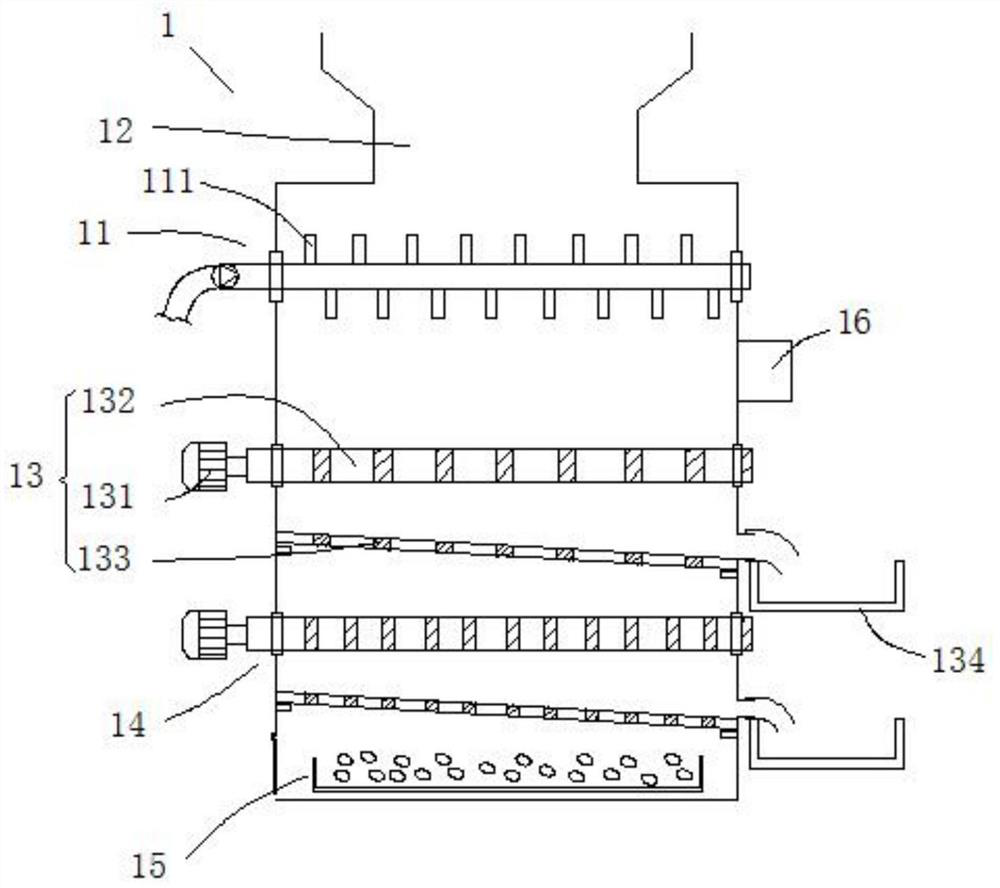 Jujube pitting device