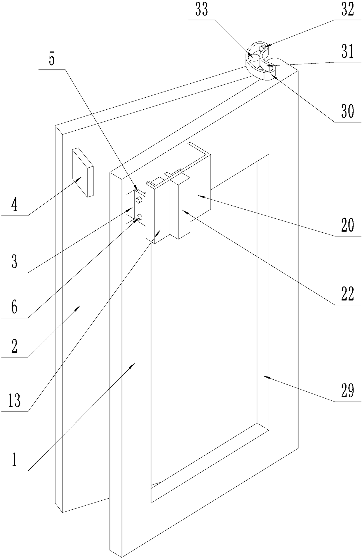 Bus passenger door with externally-opening escape function