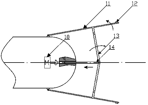 A composite detection underwater robot welding seam defect detection device