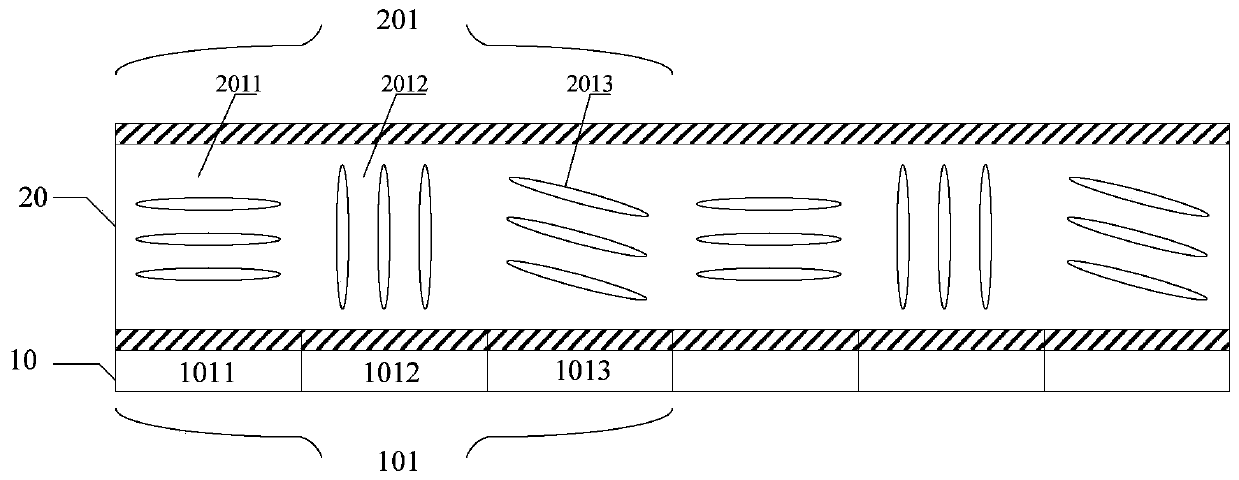 Electrophoretic display device for realizing multi-gray-scale color and display method thereof