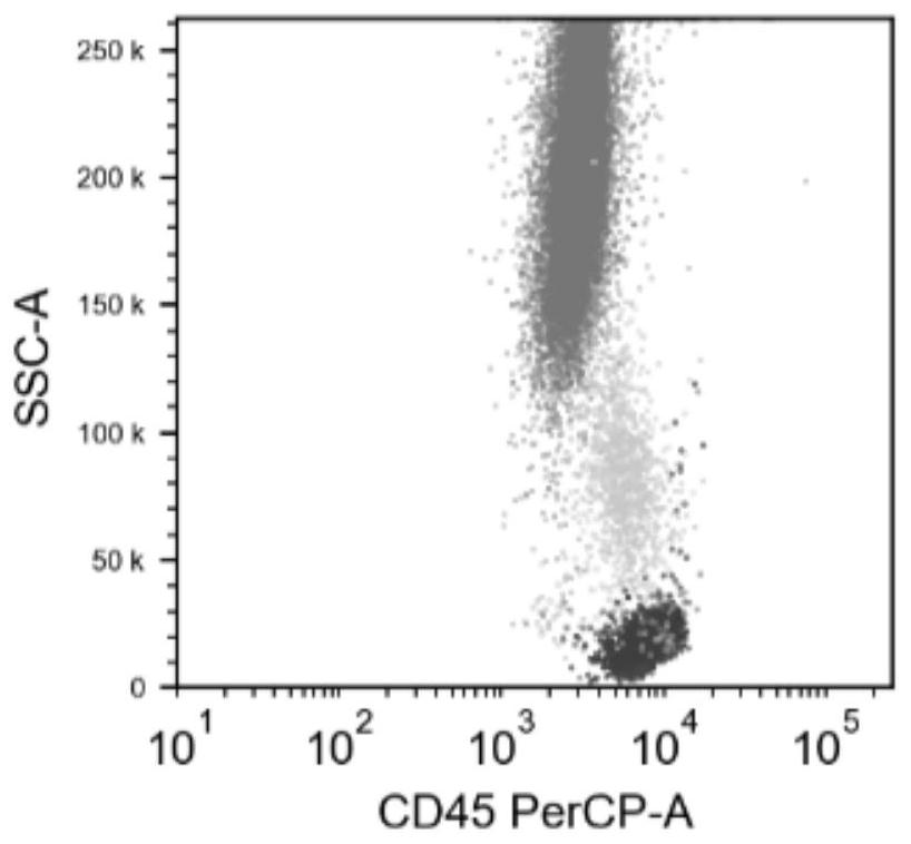 Method for effectively removing mononuclear cell interference in automatic analysis of lymphocyte subpopulation