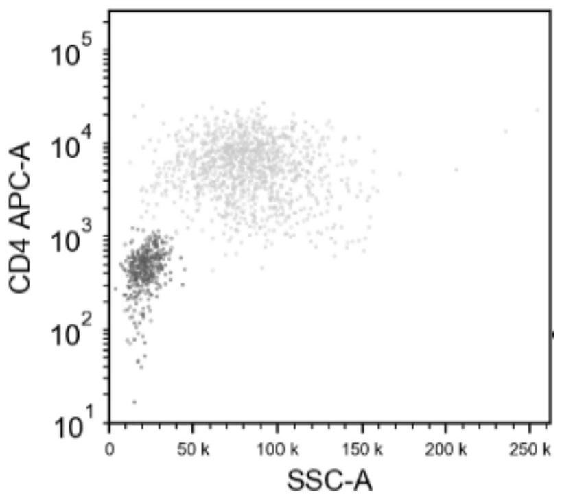 Method for effectively removing mononuclear cell interference in automatic analysis of lymphocyte subpopulation