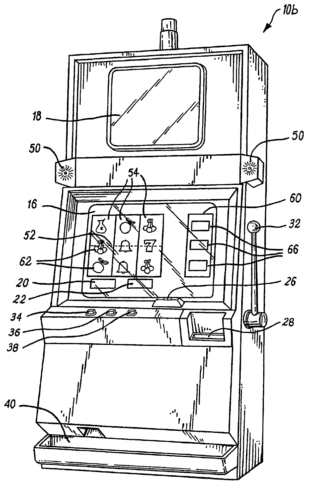 Gaming device having a modifier activator