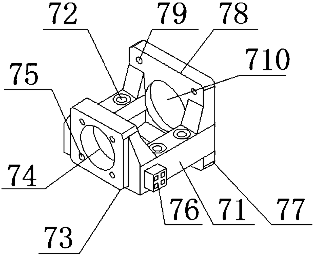 Motor with noise reduction and damping functions