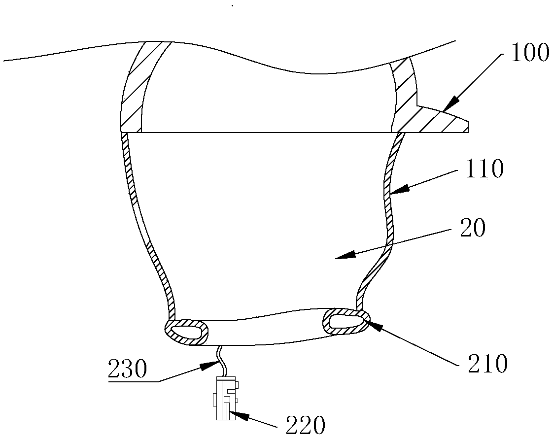 Buried self-helping respiring assistance assembly