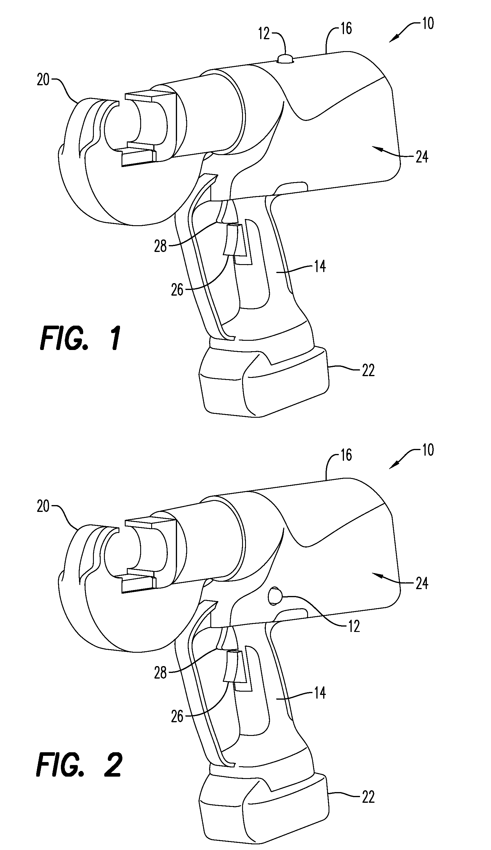 Trigger activated tools having activation lockouts