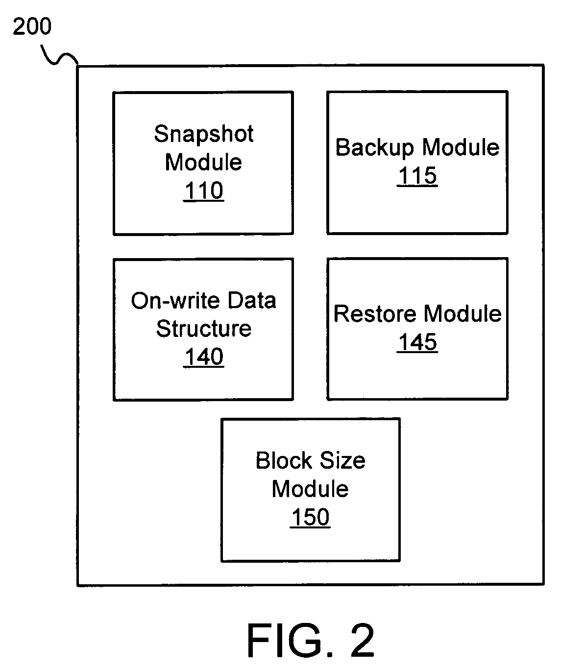 Apparatus, system, and method for differential backup using snapshot on-write data