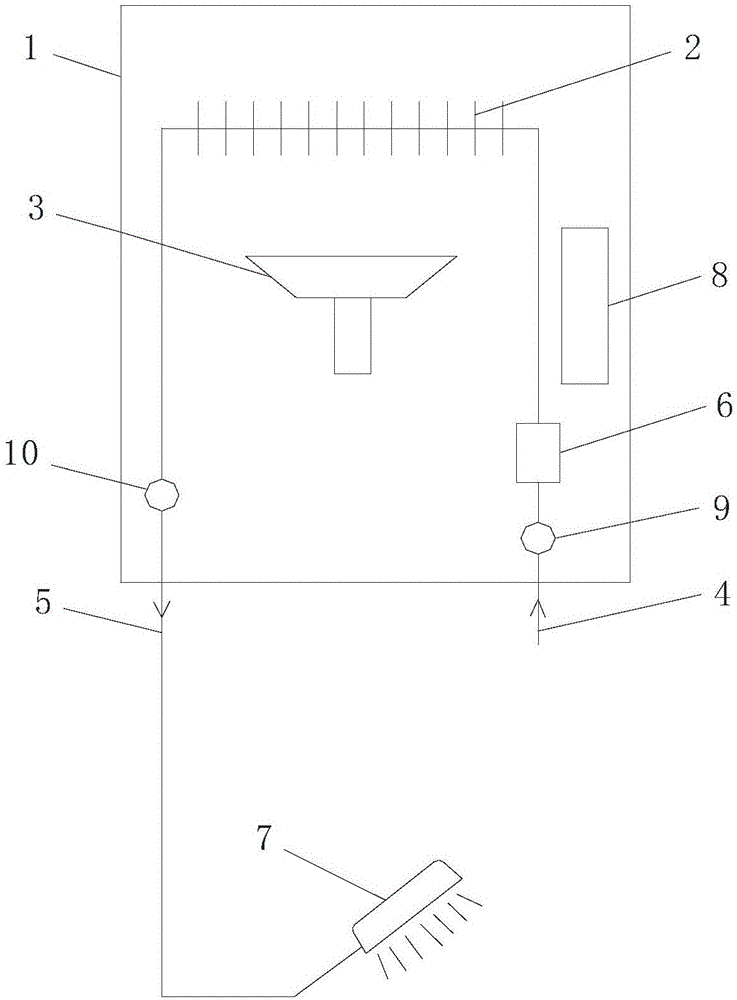 Gas water heater and method for adjusting hot water temperature of gas water heater