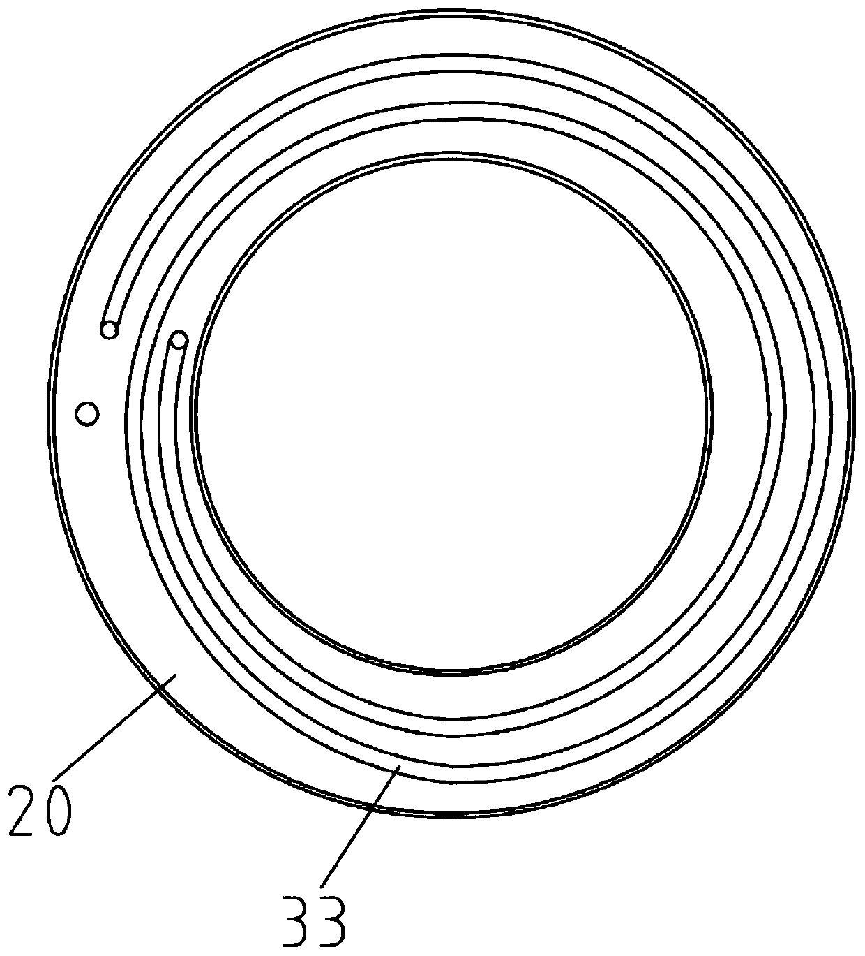 Water boiling device and method in plateau region