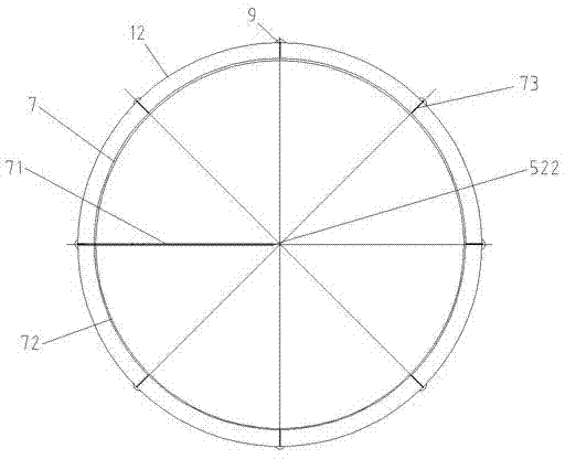 Marine wind driven generator mounting and transporting spud leg mud discharging, air injecting and washing device and method