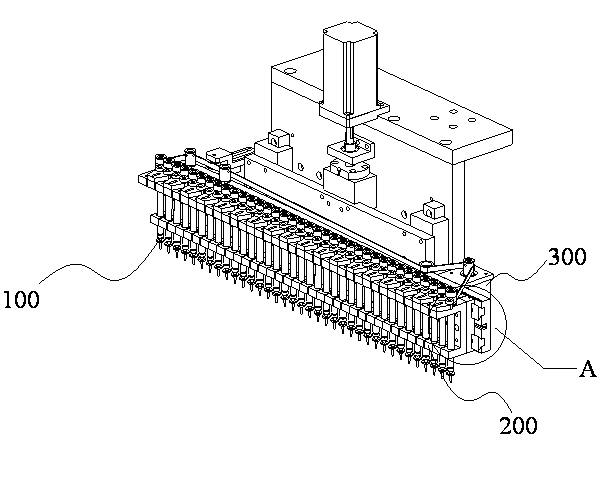 Mounting structure of mounter and mounting method