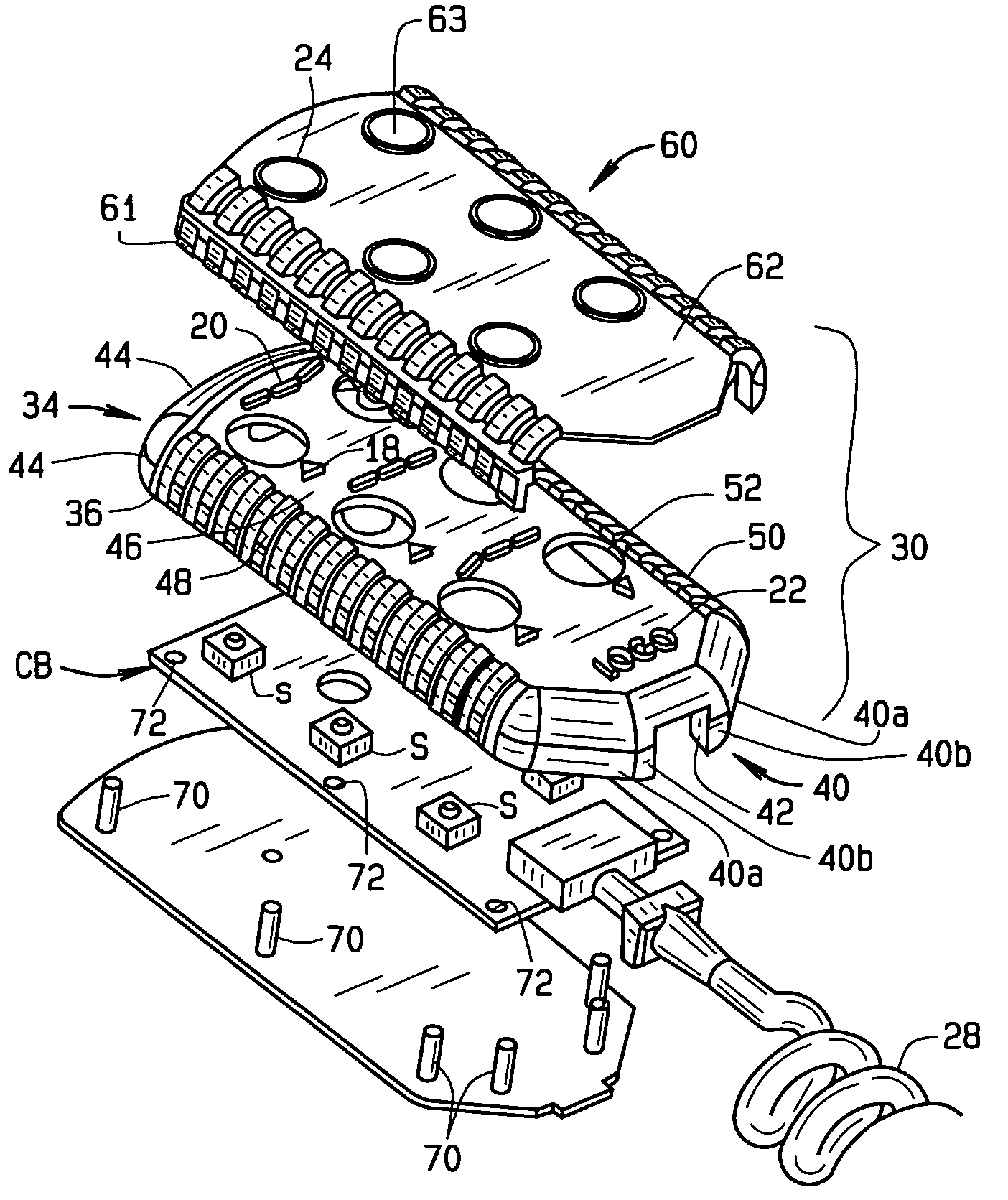Control housing and method of manufacturing same