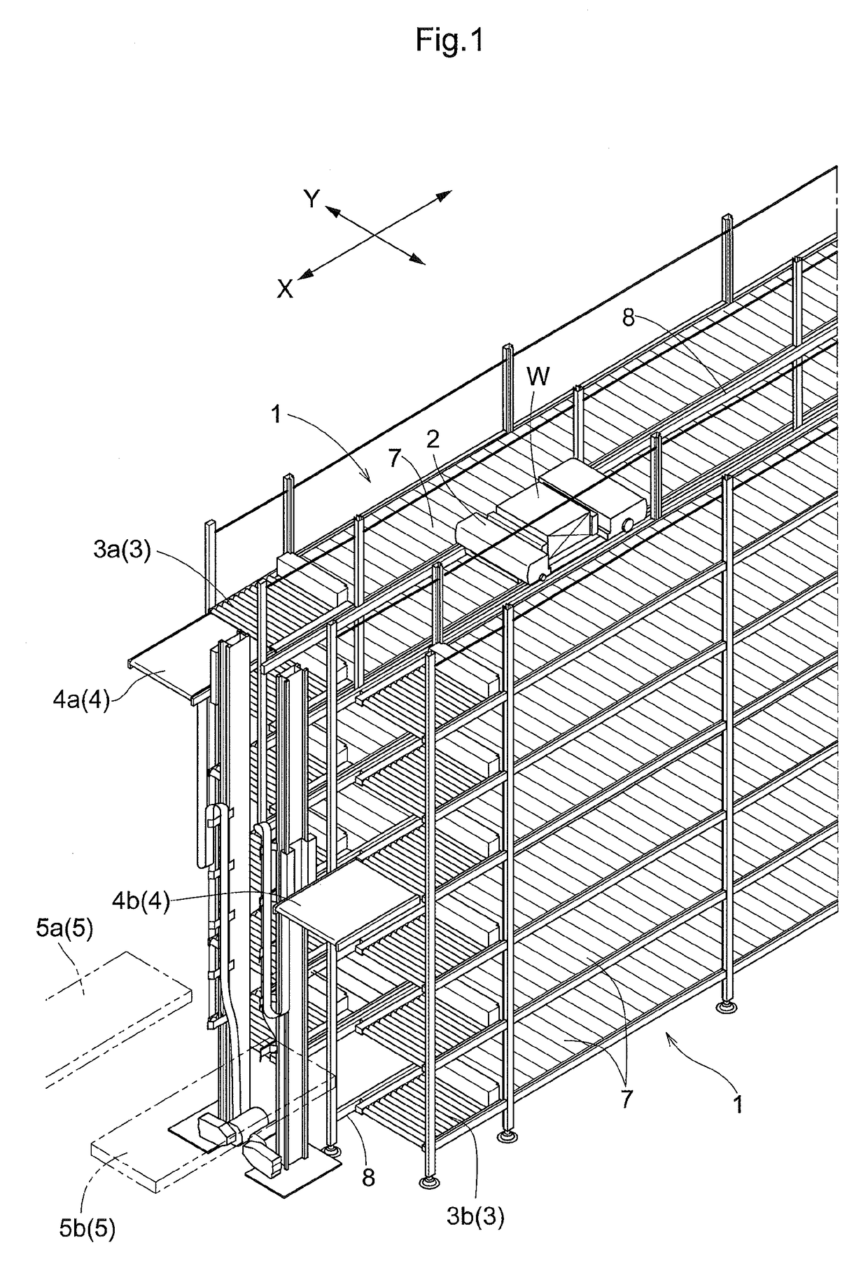 Article Transfer Device and Article Transport Facility