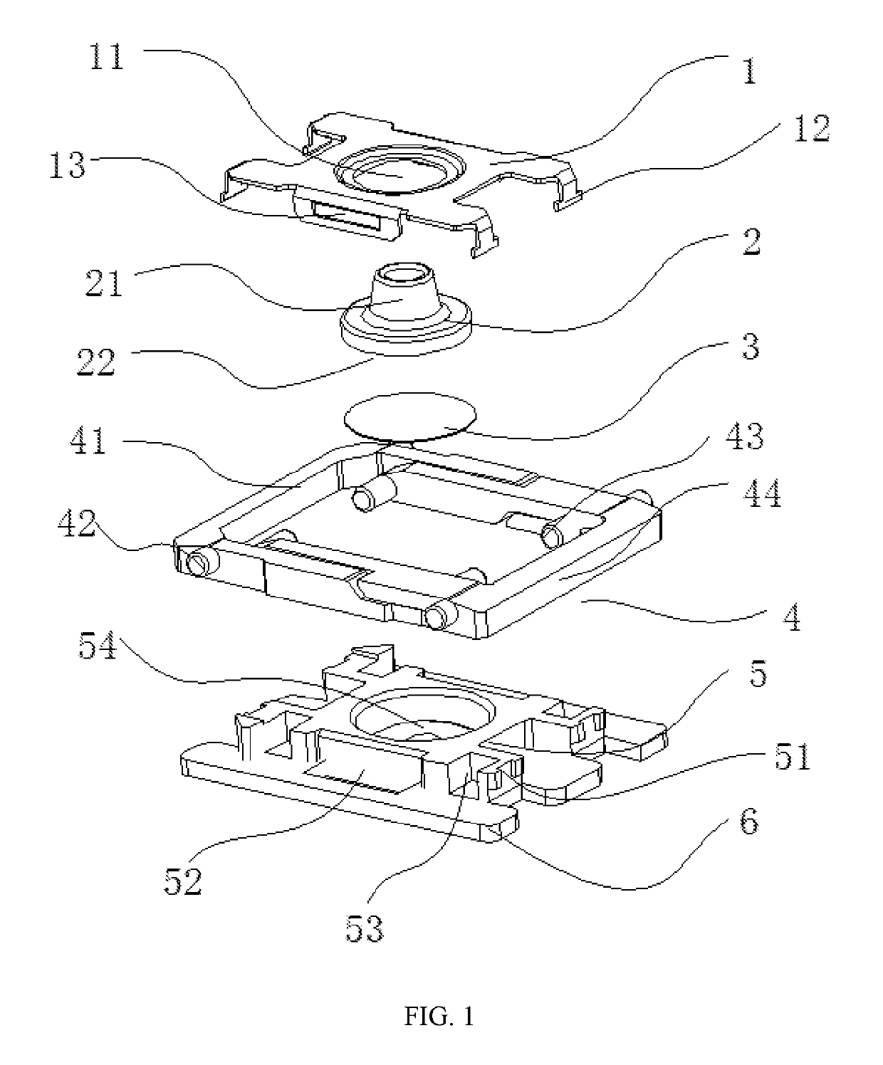 Thin keyboard switch