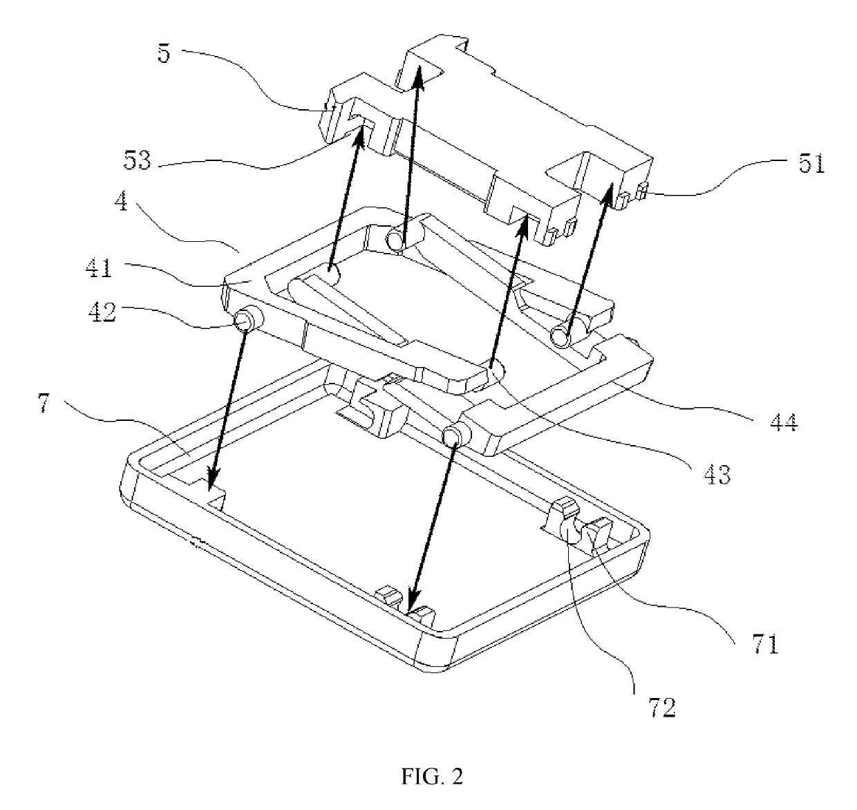 Thin keyboard switch