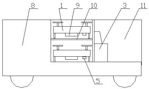 Bird nest removing apparatus for power transmission line