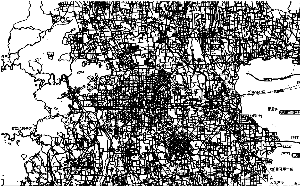 Geographic region segmentation method and device based on road network and electronic device