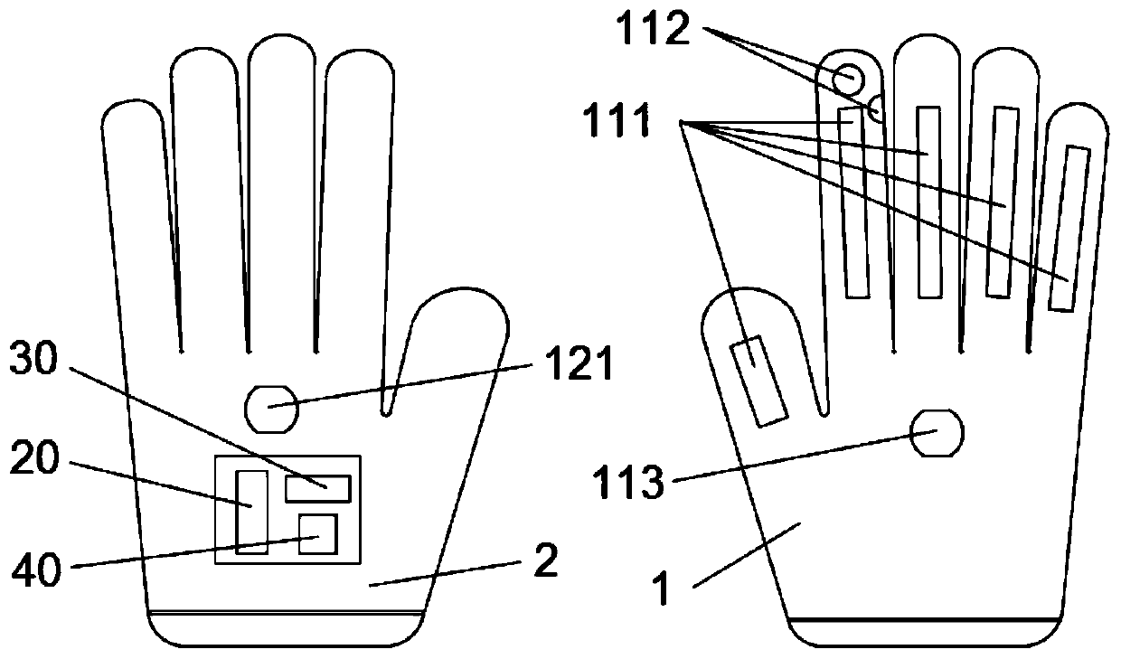 Wearable sign language interpretation device based on natural spelling