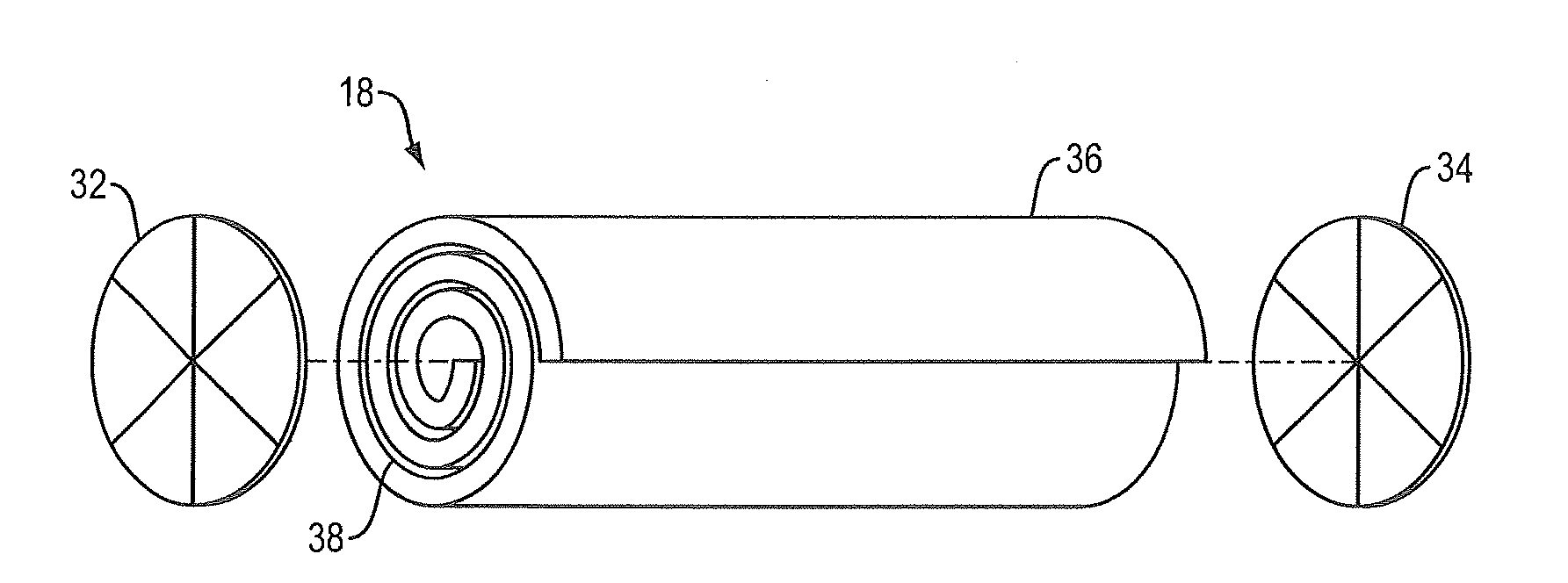 System and method for film-based chromatographic separation