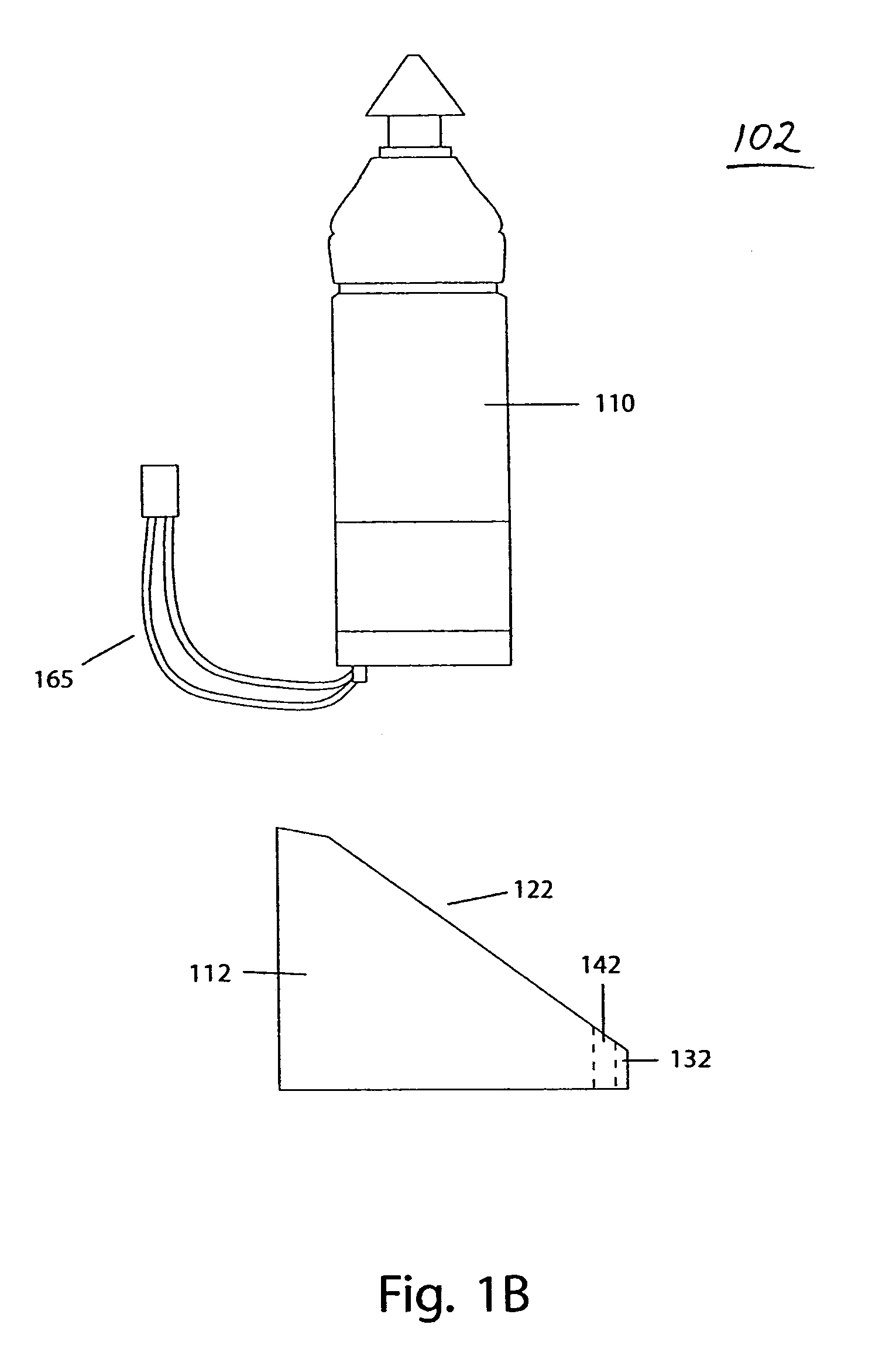 Self-calibrating meter with in-meter diffuser