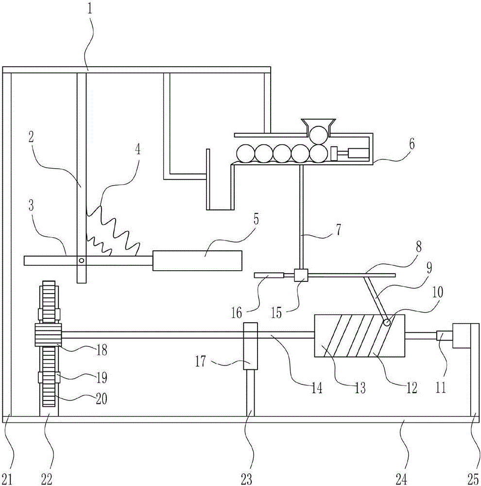 Accurate paper filler stuffing device for footwear making