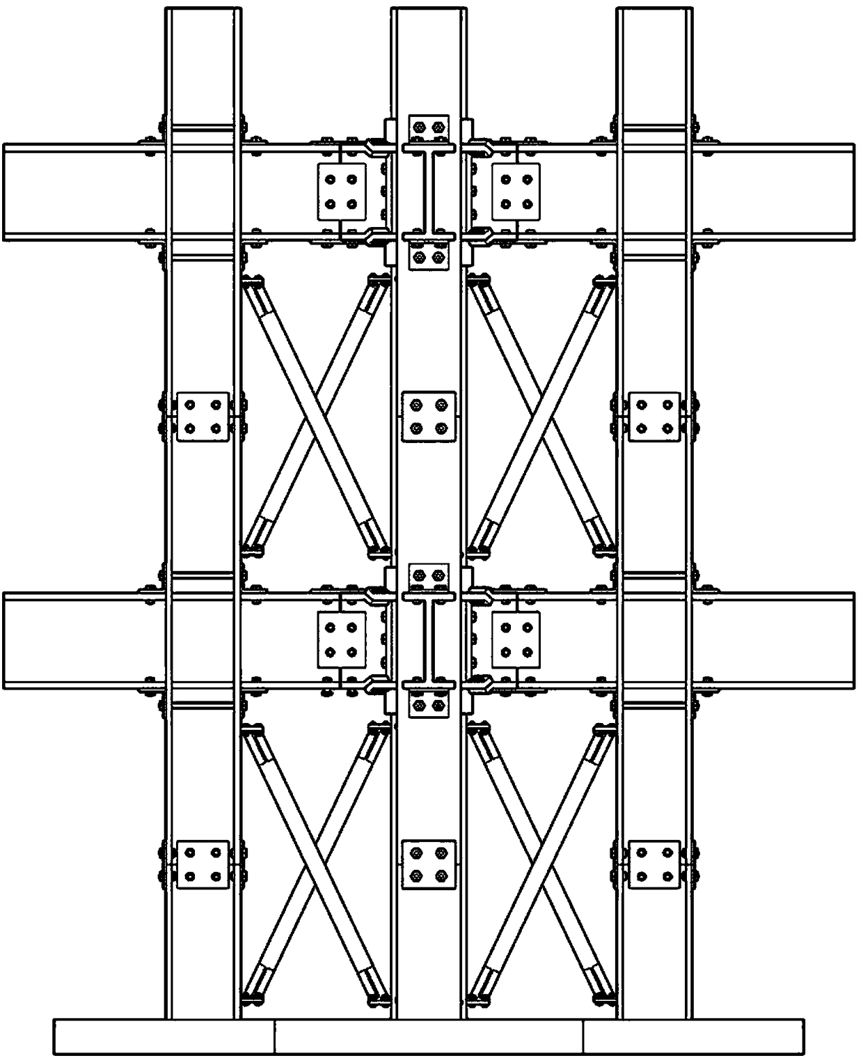 Shape memory alloy energy consumption combined column with resetting function and mounting method thereof