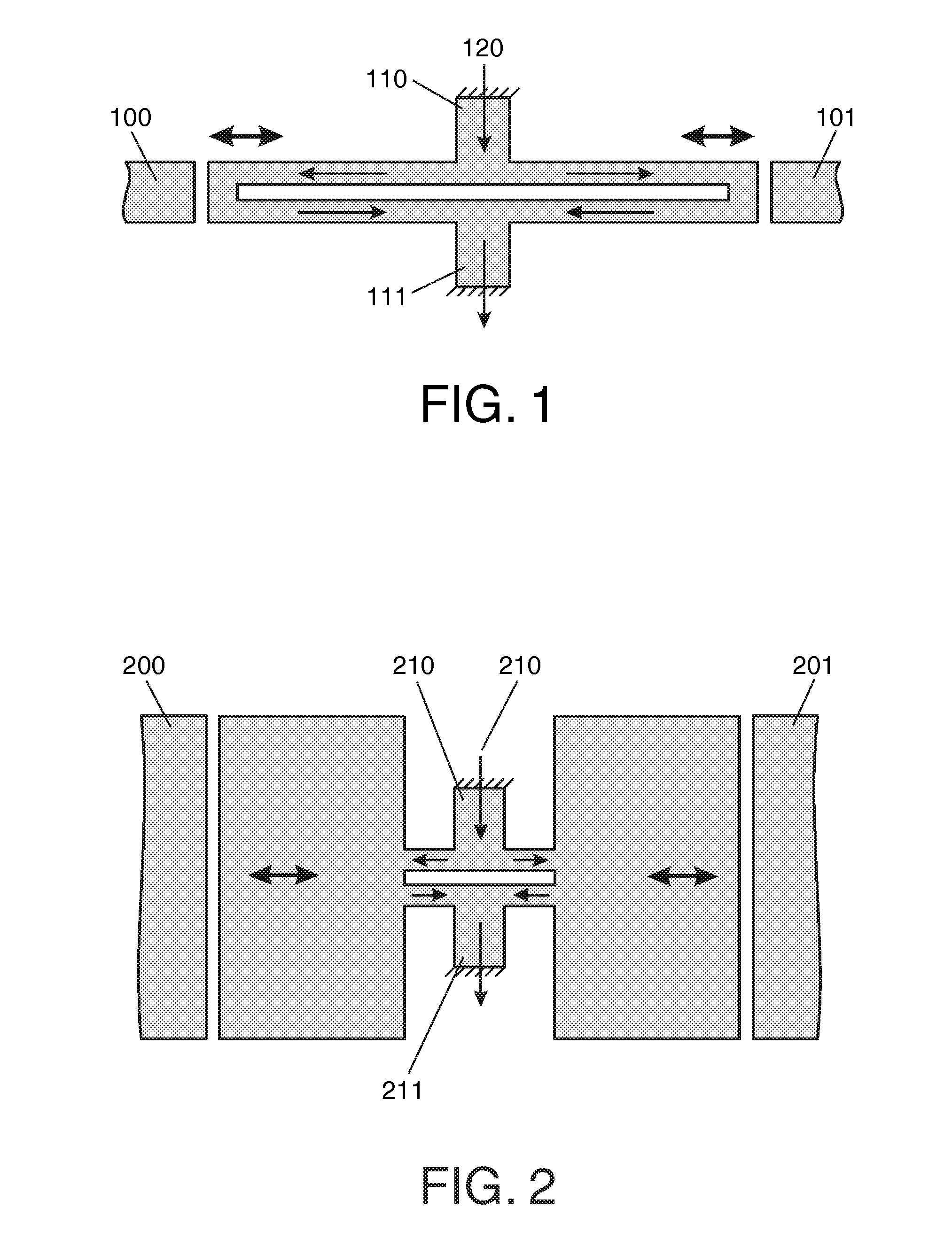 Frame-shaped MEMS piezoresistive resonator