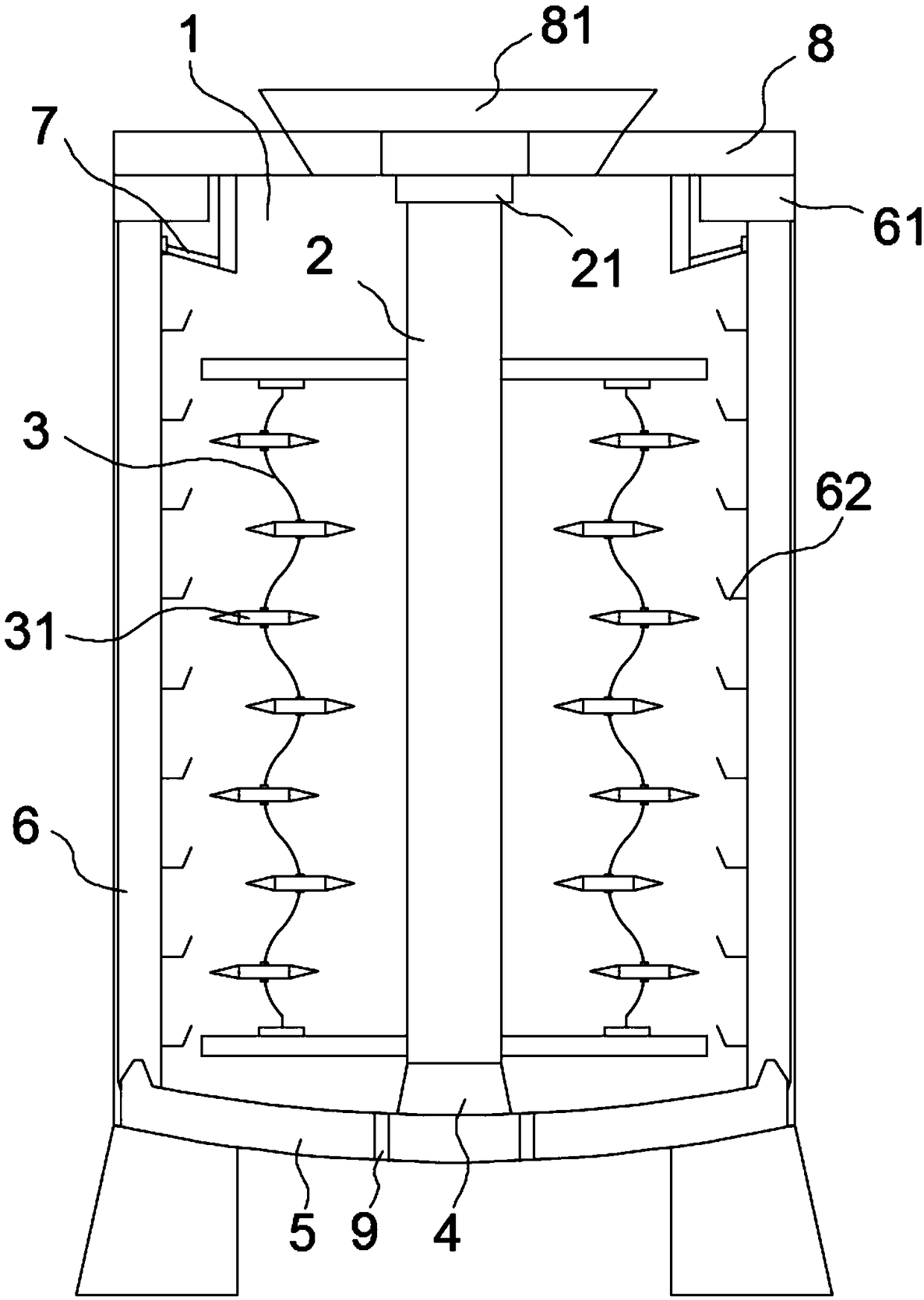 Fermented fruit and vegetable juice containing rich black corn anthocyanin as well as preparation method and device thereof