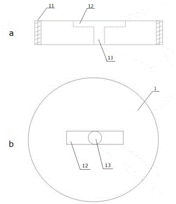 Sargassum horneri seaweed bed human-induced restoration device and restoration method thereof