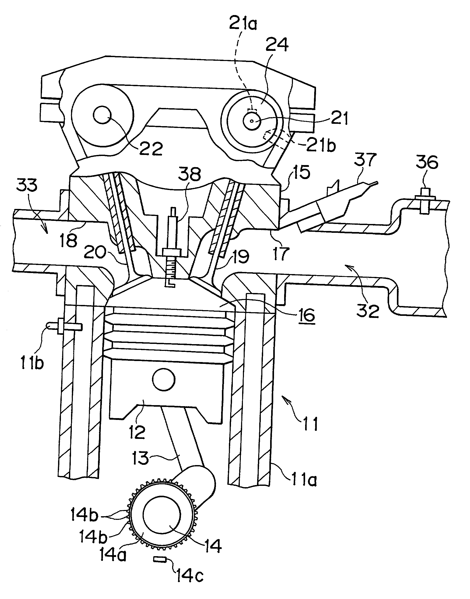 Valve timing control apparatus and method of internal combustion engine