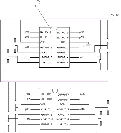 Computer power failure detecting instrument