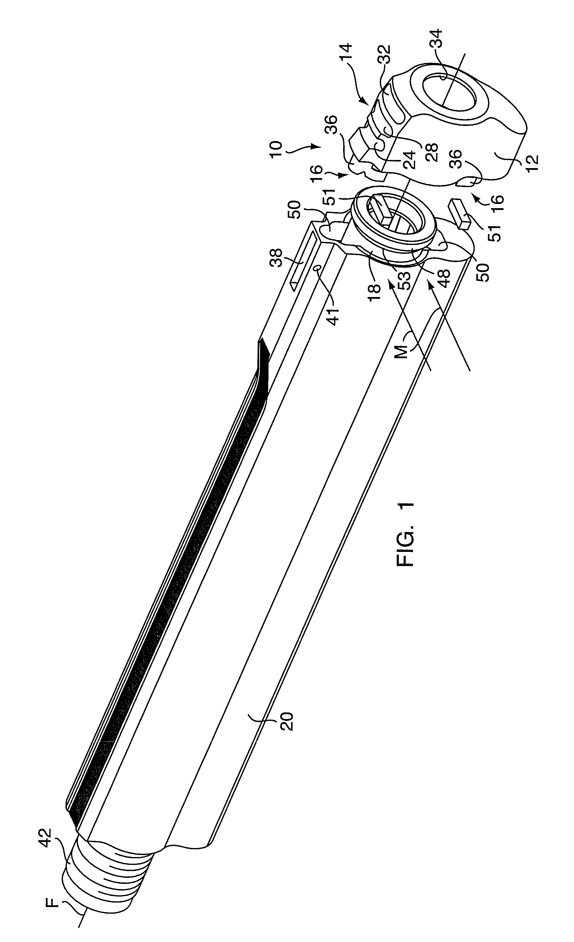 Method for attaching a compensator assembly to a firearm