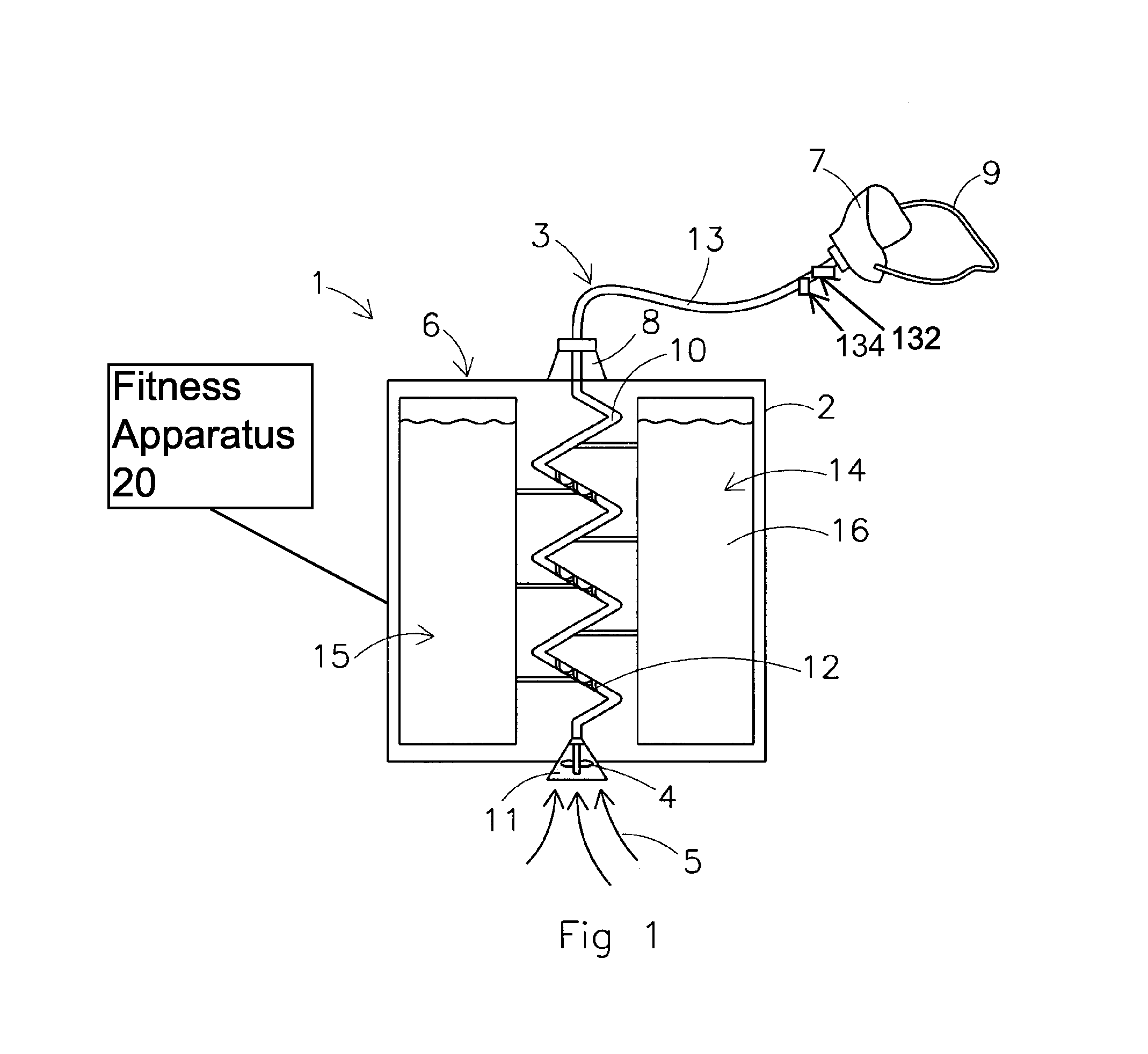 Device for providing a breathing gas