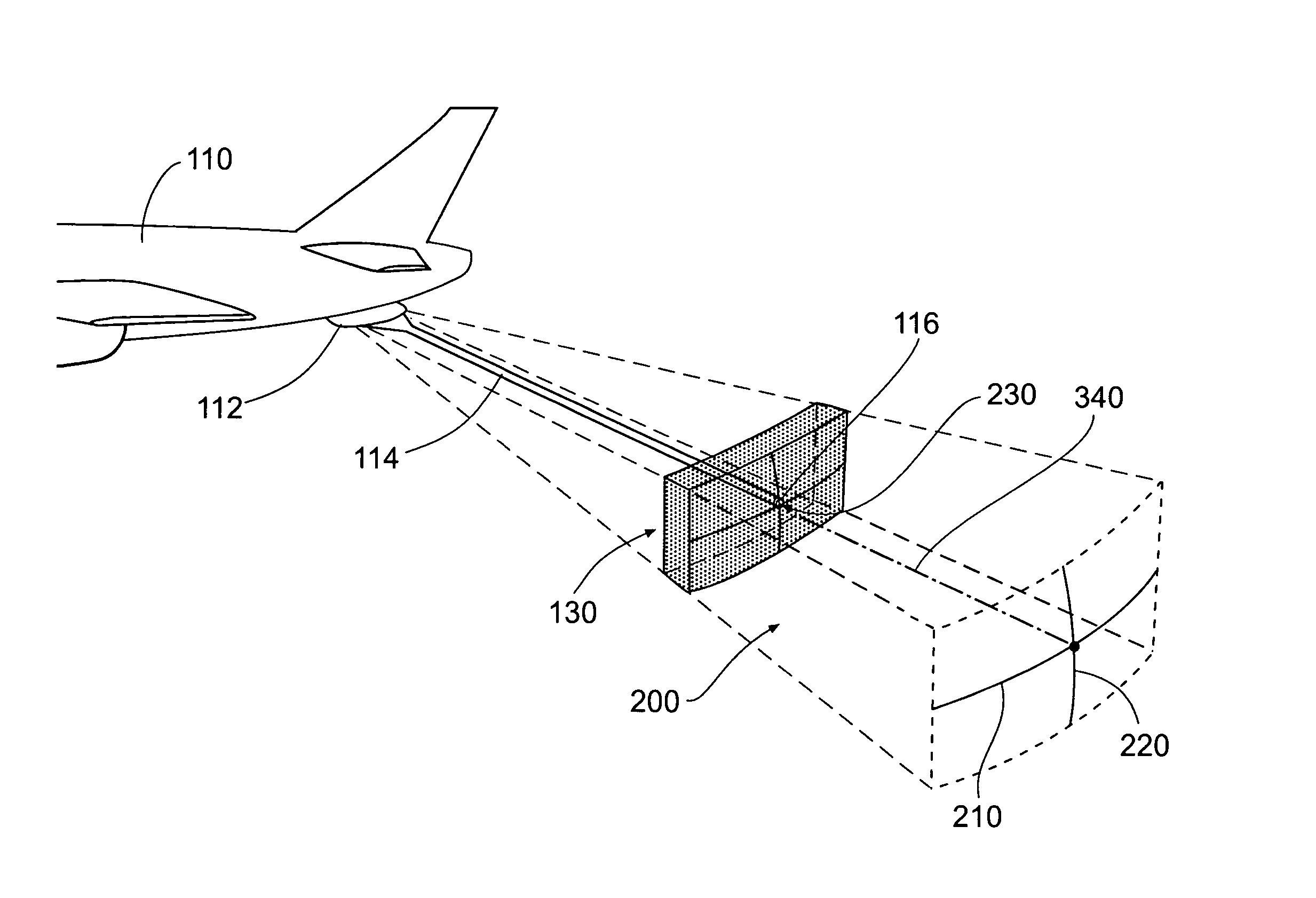 Positioning system, device, and method for in-flight refueling