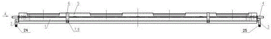 Oiling device on draw texturing machine