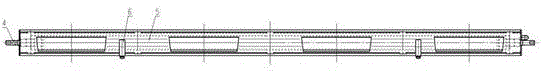 Oiling device on draw texturing machine