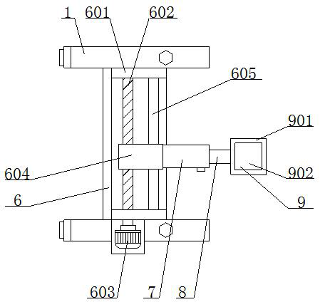 Detection device for integrated board maintenance and detection method thereof