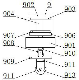 Detection device for integrated board maintenance and detection method thereof