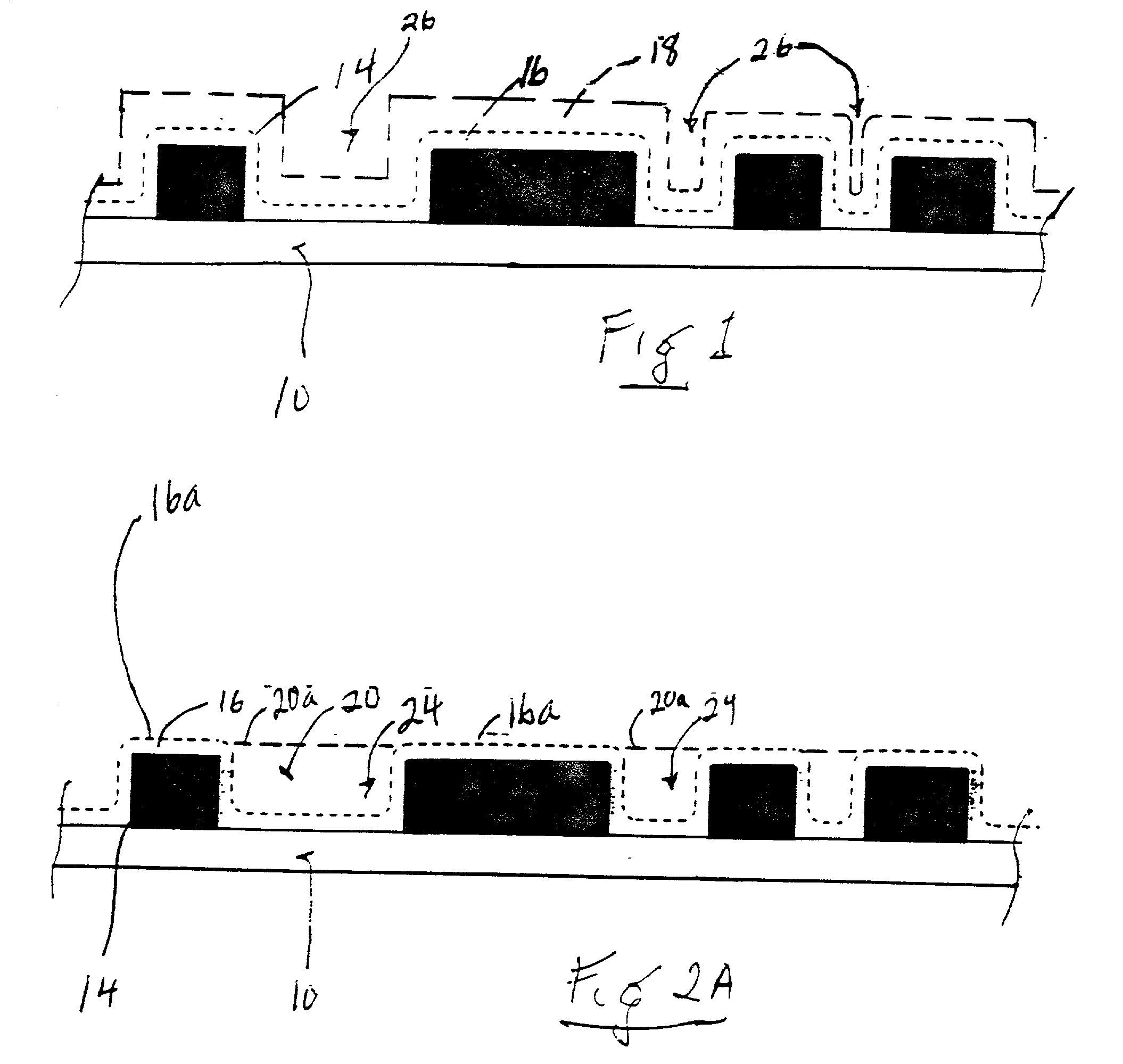 Structure and method for forming a multilayered structure