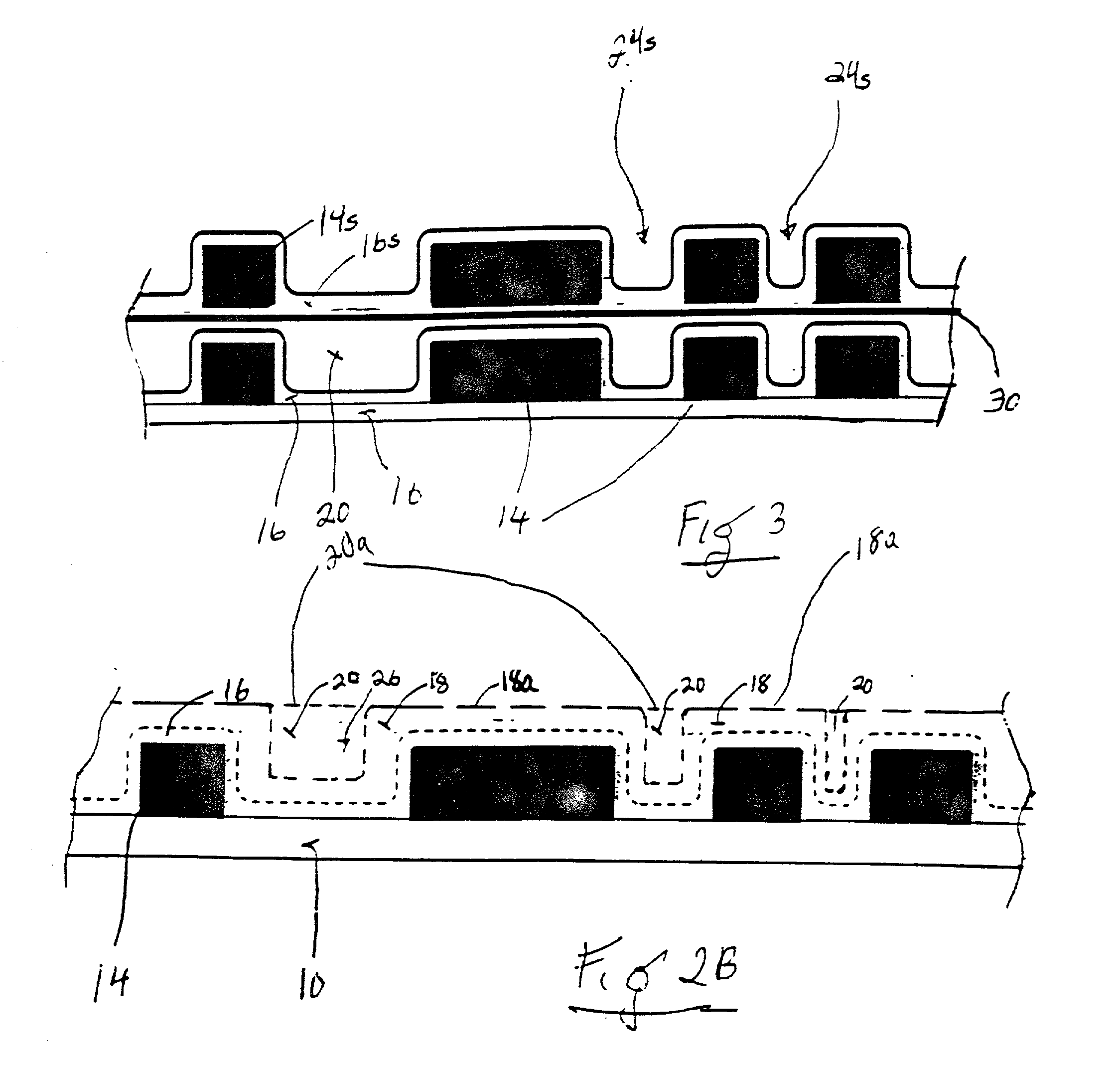 Structure and method for forming a multilayered structure