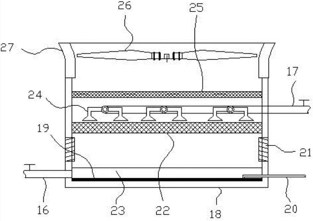 Cooling system used in submerged arc furnace short network multicore water cooled cable