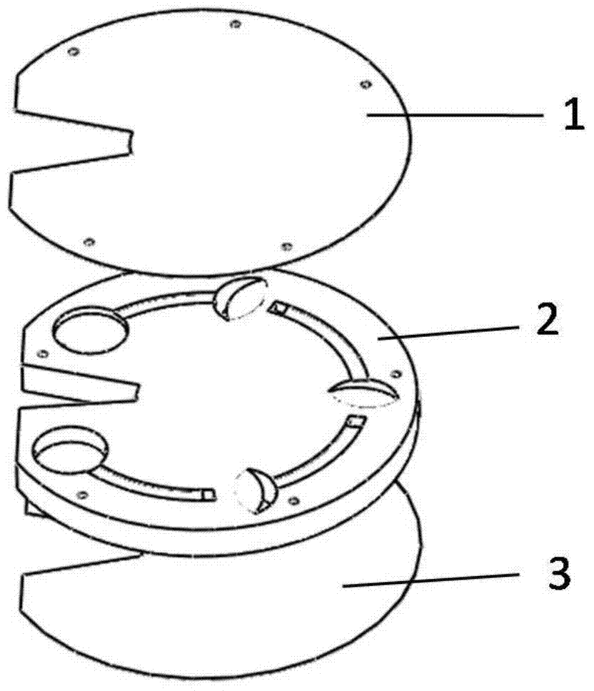 Microfluidic device for automatic extraction of nucleic acid