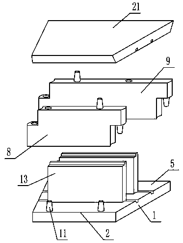 Cable troughs used in earthquake areas and loose soil areas