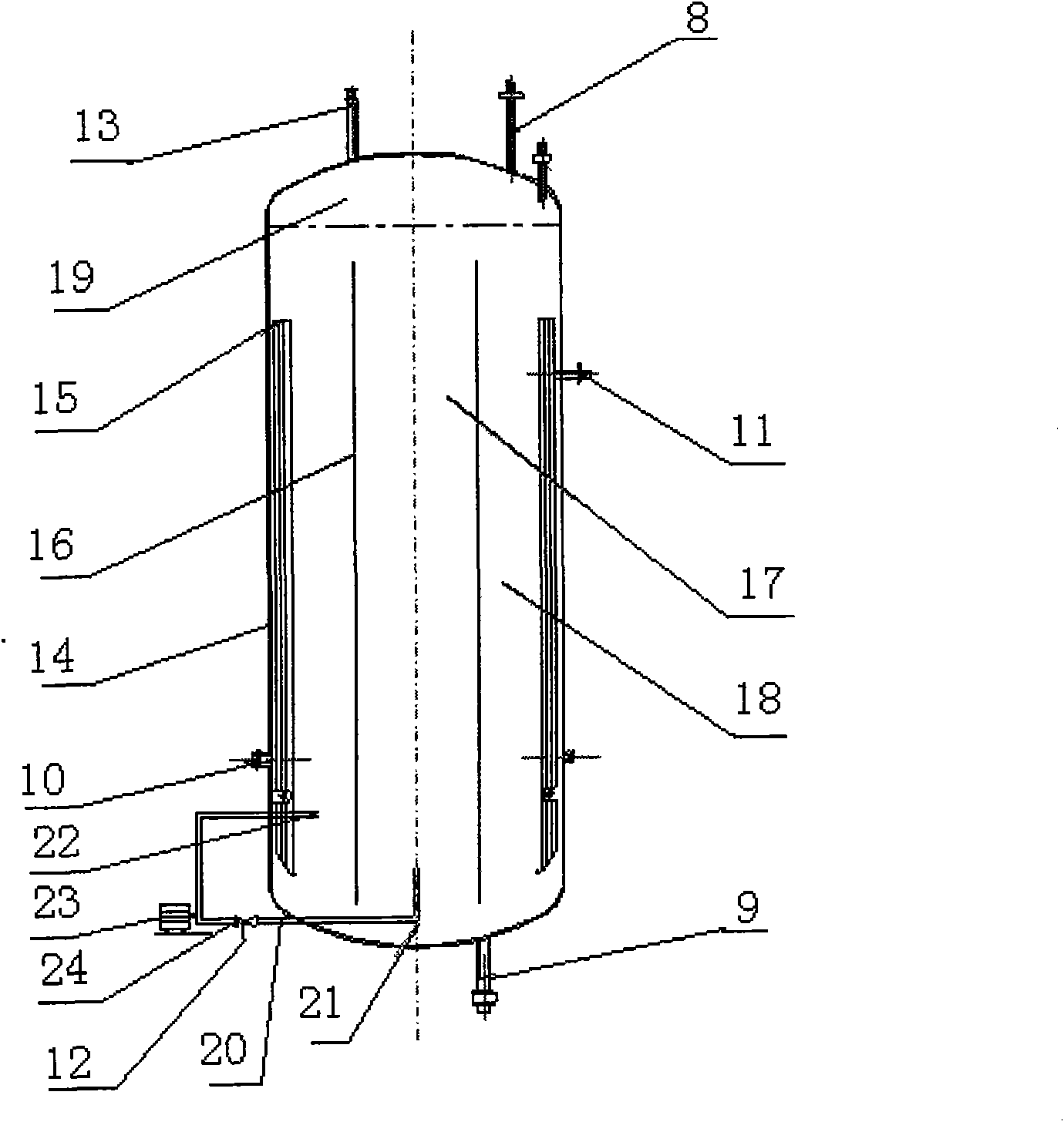 Method for reducing exhausted carbon dioxide by using microalgae