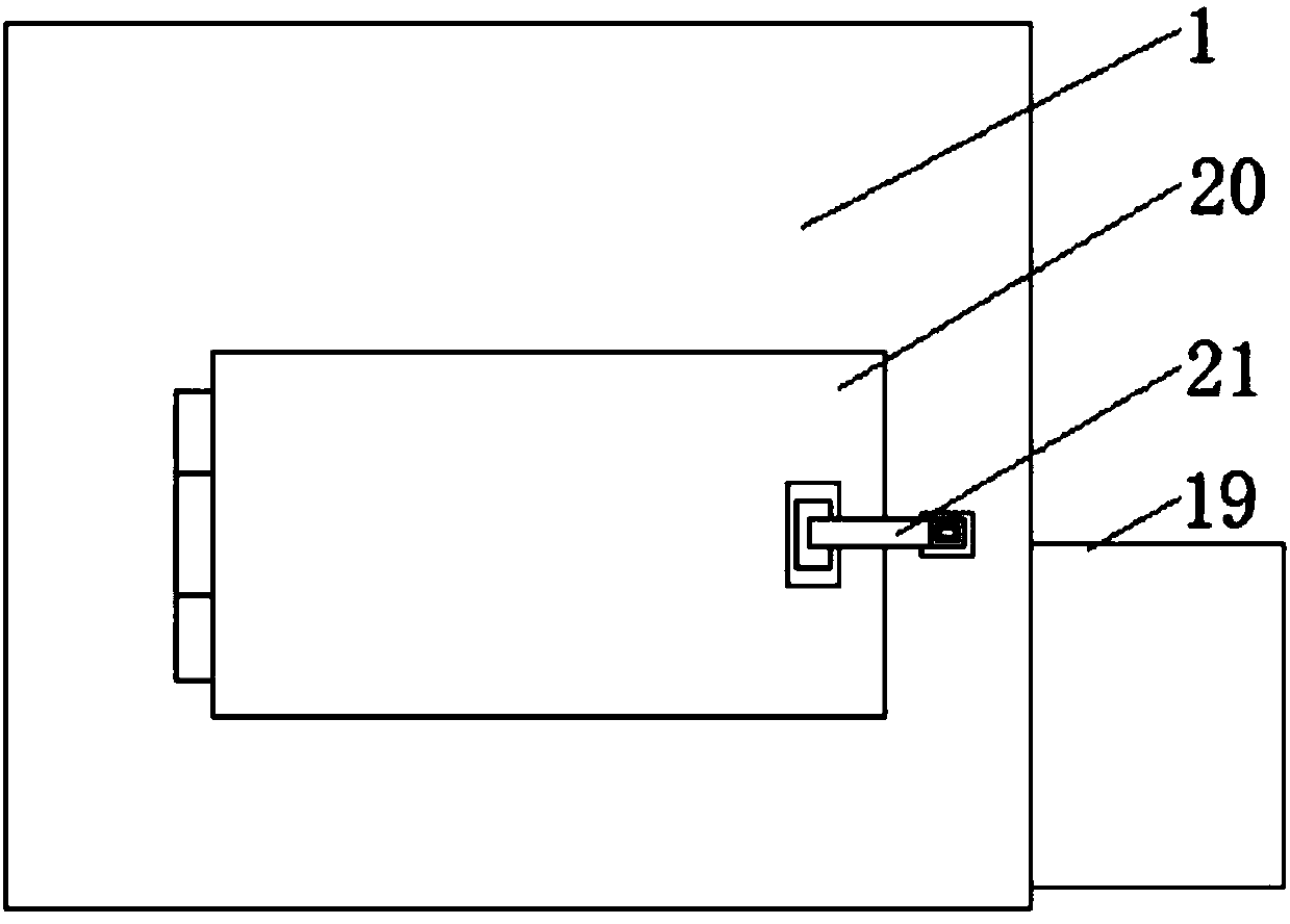 Plate paint spraying and drying device for automobile production