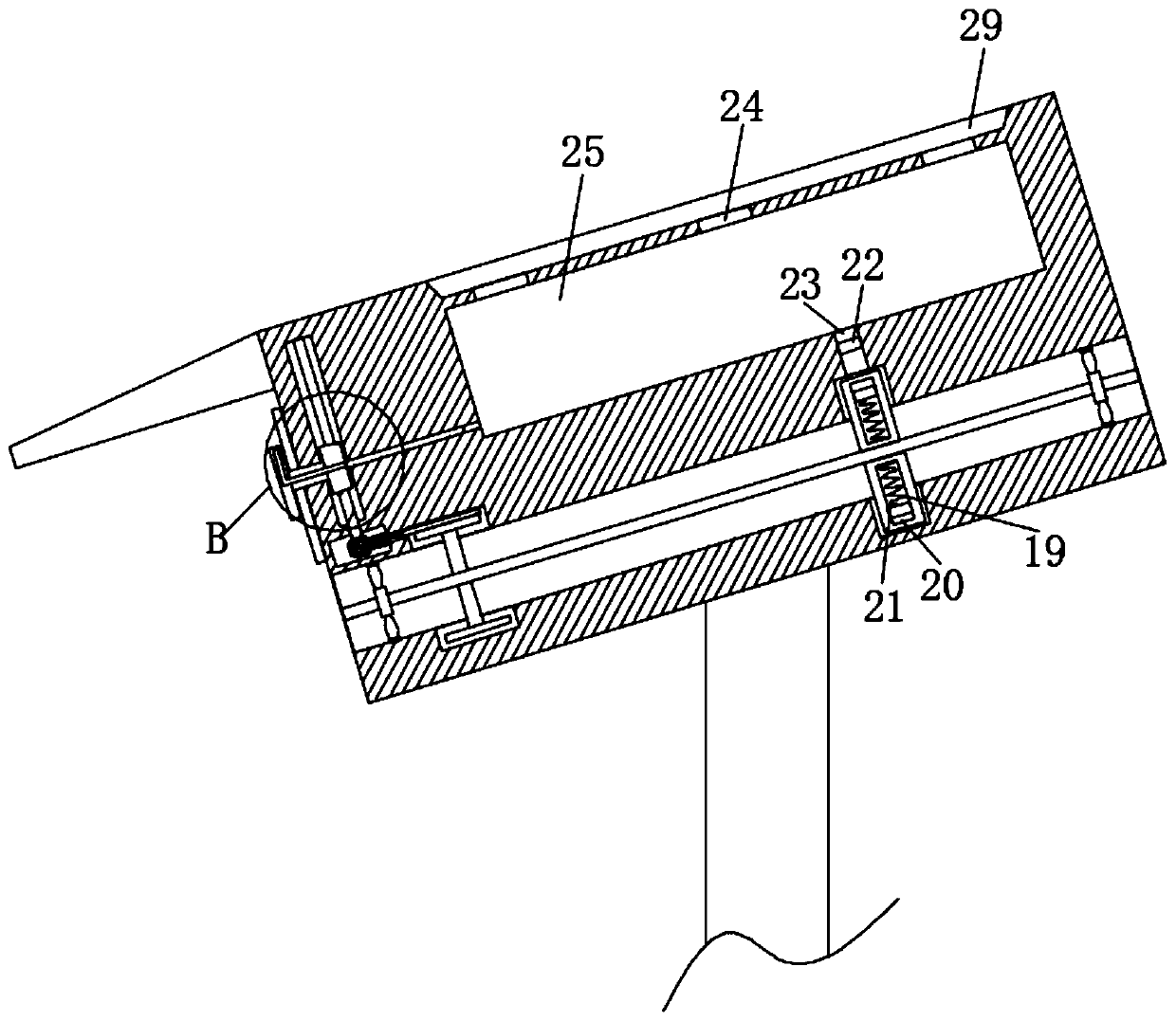 A self-cleaning high-speed monitoring camera