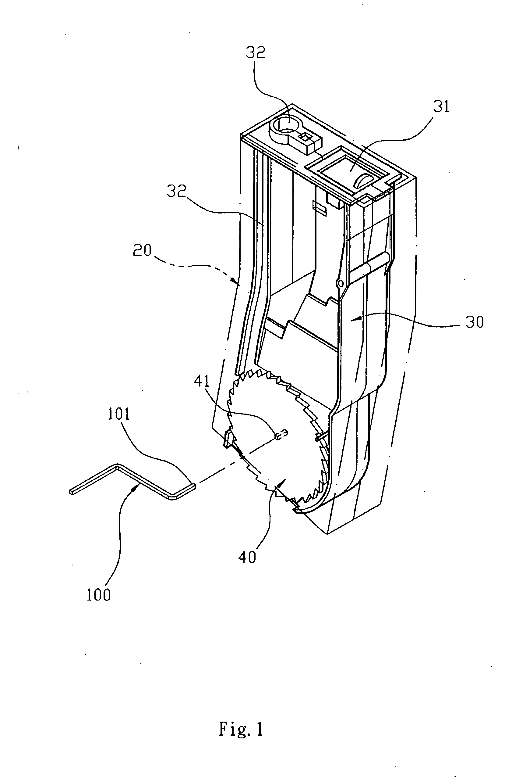 Magazine of an airsoft gun