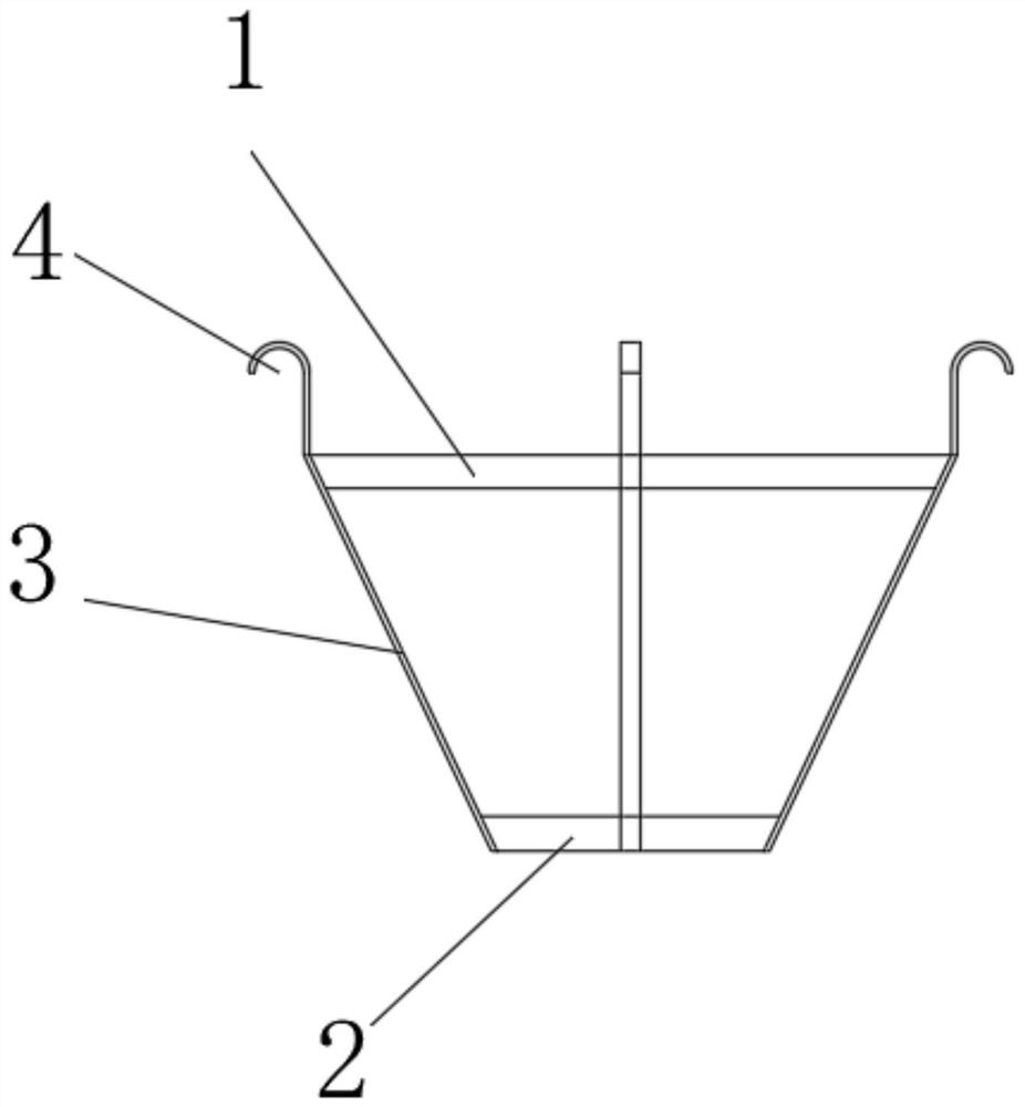 Positioning fixture for pile foundation reinforcement cage